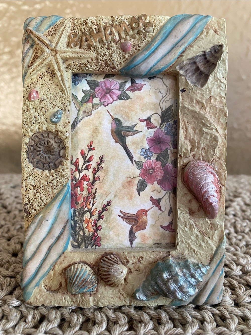 🐚🪸Vintage🪸🐚Bahama’s Frame - Picture 4 of 9